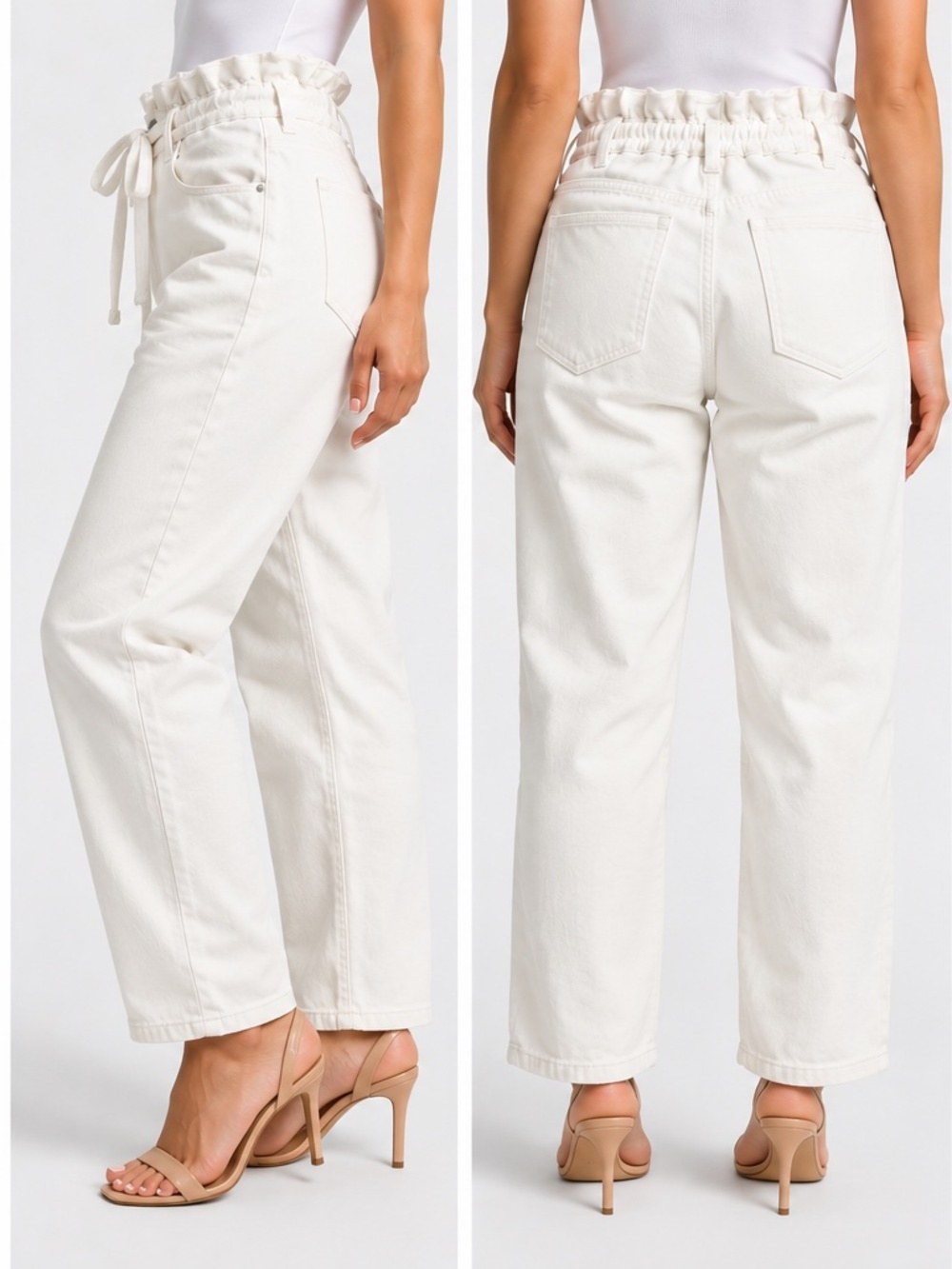 7 For All Mankind Paperbag Balloon Jeans Size 23 NWT
